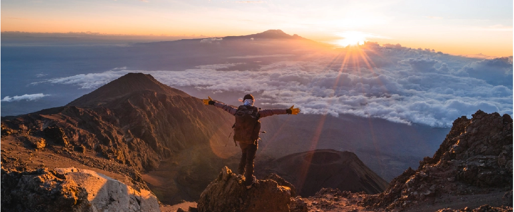 Mount Meru trek in Arusha National Park